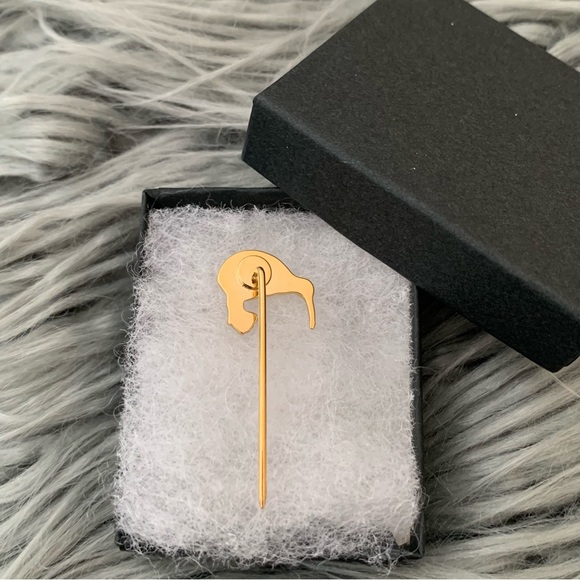 Vintage Kiwi Lapel Pin - Picture 3 of 6